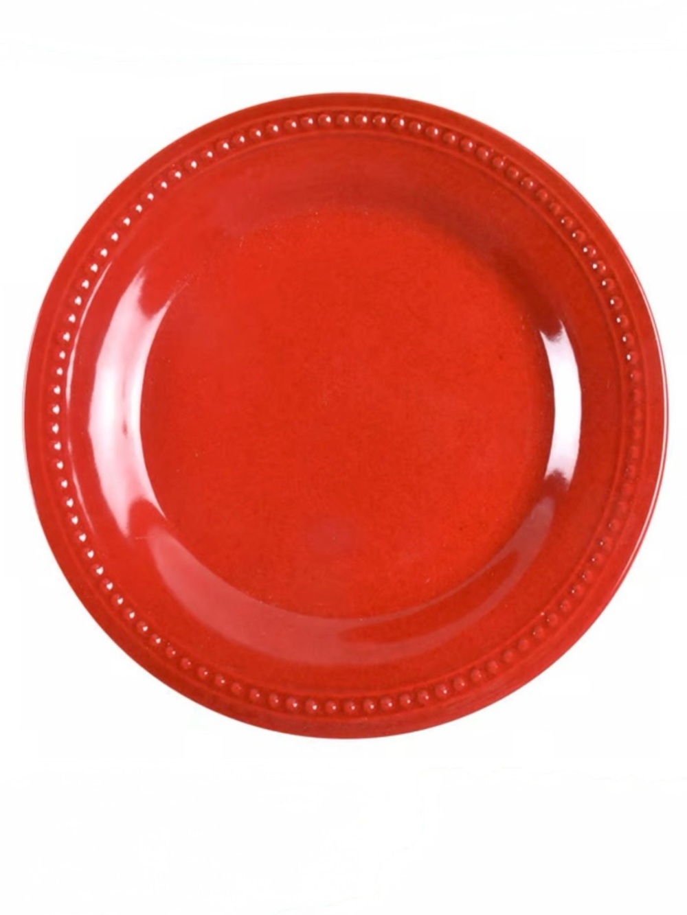 Pier 1 Spice Route Paprika 8.5” Red Salad Plate